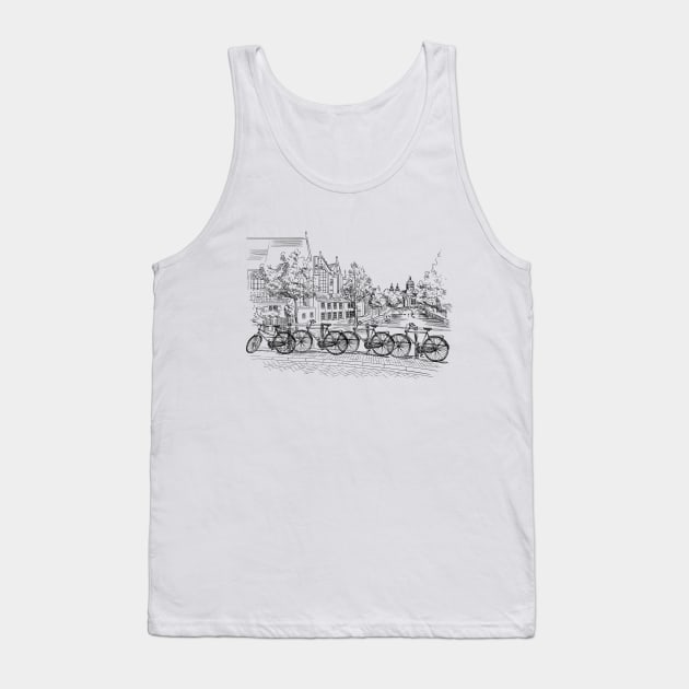 Amsterdam Tank Top by TeesAndTheCities